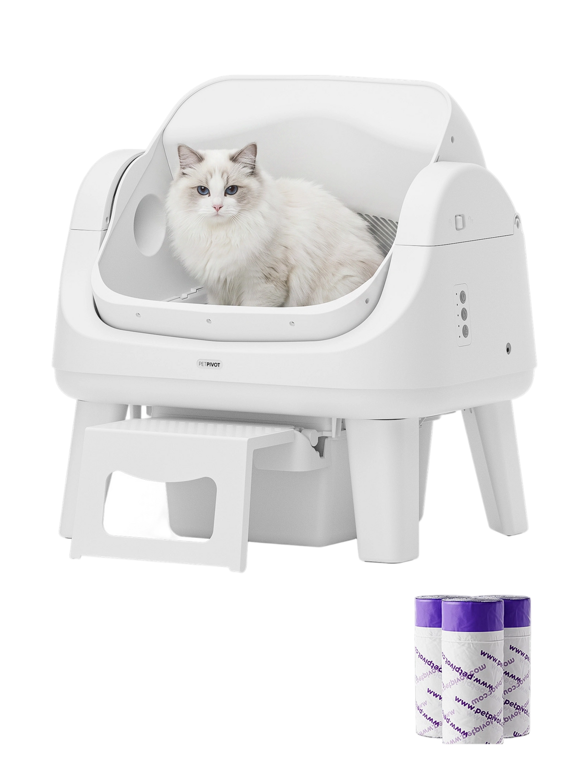 Autoscooper 12 Lite Cat Litter Box-Gray
