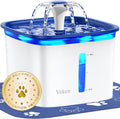 Innovation Award Winner Pet Fountain - 95oz/2.8L Automatic Cat Water Fountain and Dog Water Dispenser with Replacement Filters for Multiple Pets