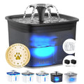 Innovation Award Winner Pet Fountain - 95oz/2.8L Automatic Cat Water Fountain and Dog Water Dispenser with Replacement Filters for Multiple Pets