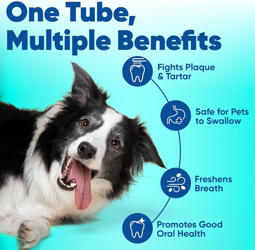 Virbac C.E.T. Enzymatic Toothpaste for Dogs & Cats – Poultry Flavor