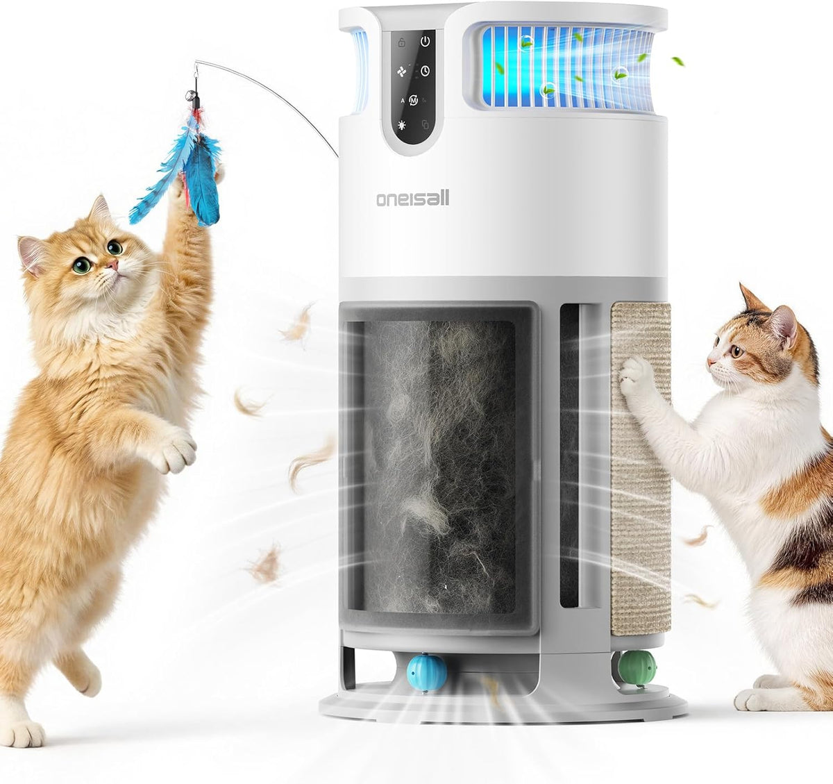 Petasium PP04 Pet HEPA Air Purifier for Large Rooms