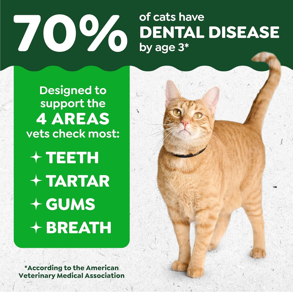 Feline Natural Dental Cat Treats – Roasted Chicken Flavor