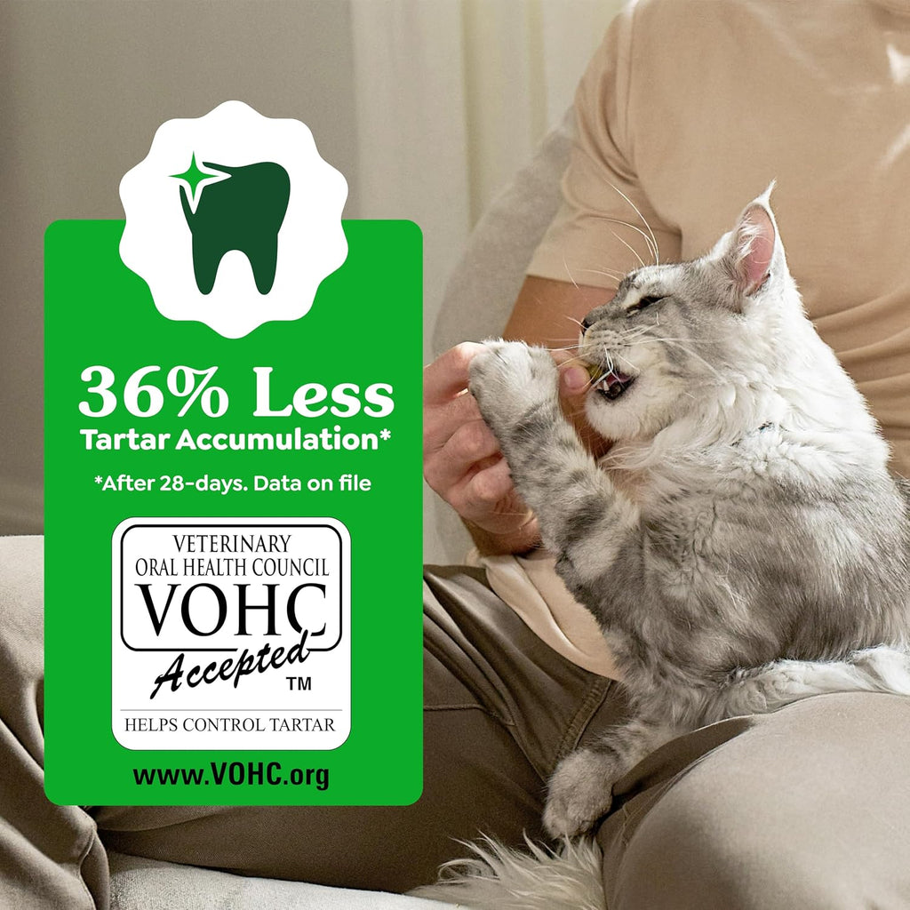 Feline Natural Dental Cat Treats – Roasted Chicken Flavor